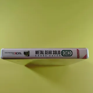 Metal Gear Solid Snake Eater Nintendo 3DS
