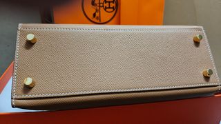 Bolso Hermès Kelly Sellier Cuero Togo