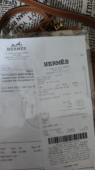 Bolso Hermès Kelly Sellier Cuero Togo