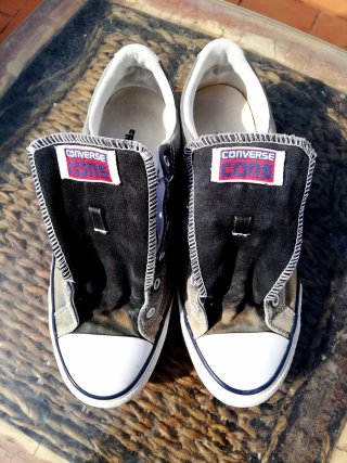 Zapatillas Converse T44 Negras/Gris