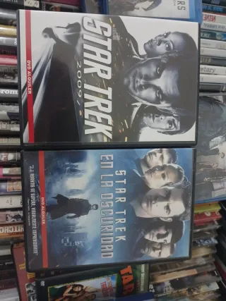 DVD Star Trek 2009 y En la Oscuridad