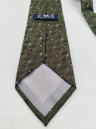 Cravatta VITALI 100% Seta Made in Italy Verde