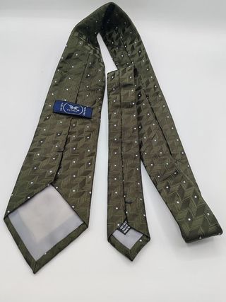 Cravatta VITALI 100% Seta Made in Italy Verde