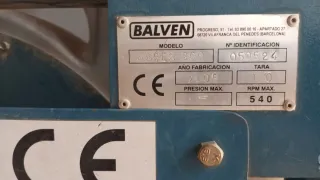 Azufradora Balven Abrex 300 como nueva, poco uso.