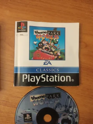 Theme Park World PS1 (PlayStation 1) psx psone