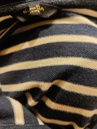 Polo de rayas náutico