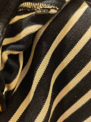 Polo de rayas náutico