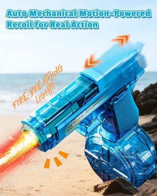 NUEVO! Pistola Eléctrica Agua 2 Piezas juguete
