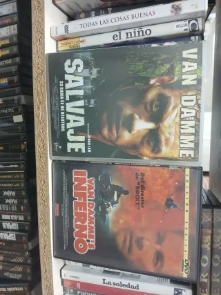 DVD Van Damme Salvaje e Inferno