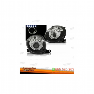 FAROS OJOS DE ANGEL FIAT  500, 07-&gt-&gt- CRISTA