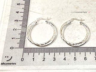 argollas plata 925mm