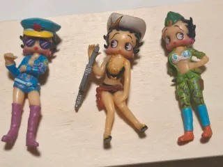 Betty Boop Militar Sexy Figuras Coleccionables