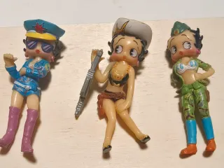 Betty Boop Militar Sexy Figuras Coleccionables