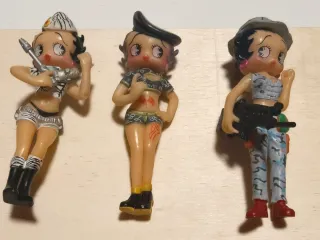 Betty Boop Militar Sexy Figuras Coleccionables
