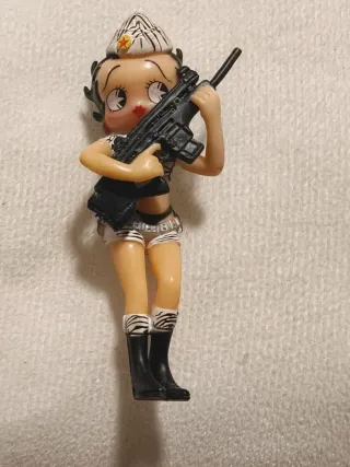 Betty Boop Militar Sexy Figuras Coleccionables
