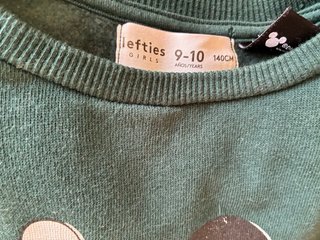 Lote 3 felpe T8-10 Disney Minnie