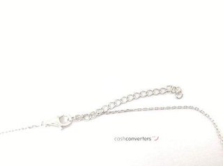 collar plata 925mm con piedra con circonita 19 5cm