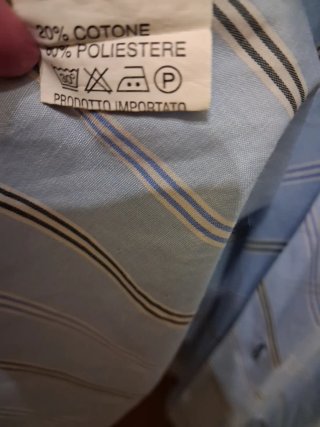 Camicia SKY a righe azzurra