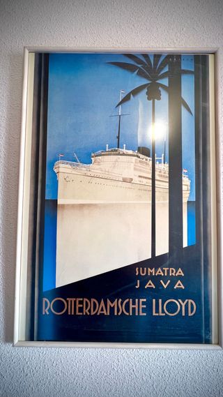 Cuadro Rotterdamsche Lloyd Sumatra Java