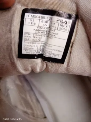 Zapatillas fila spagueti