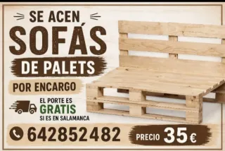 Sofás de Palets a Medida