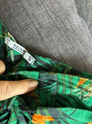 3 Shorts Estampados Pull&Bear T.38