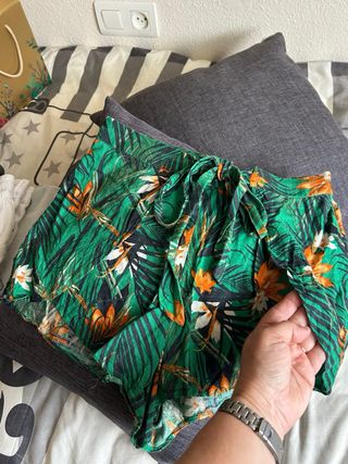3 Shorts Estampados Pull&Bear T.38