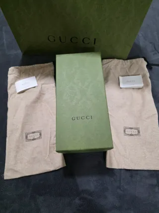 Sandalias Gucci Beige/Marrón Talla 44