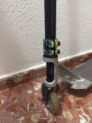 Patinete freestyle negro