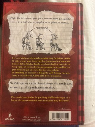 Diario de Greg 1 - Un pringao total