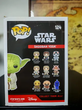 Funko Pop! Star Wars - Dagobah Yoda #124 (Original