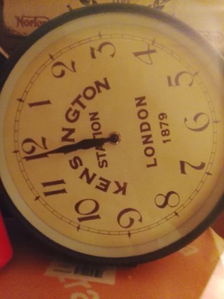 Reloj Estación Londres 1879