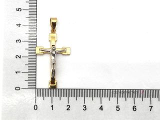 crucifijo oro 18k