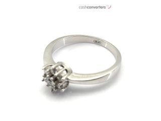 sortija oro 18k con circonita