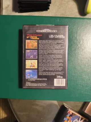 World of Illusion Mega Drive PAL