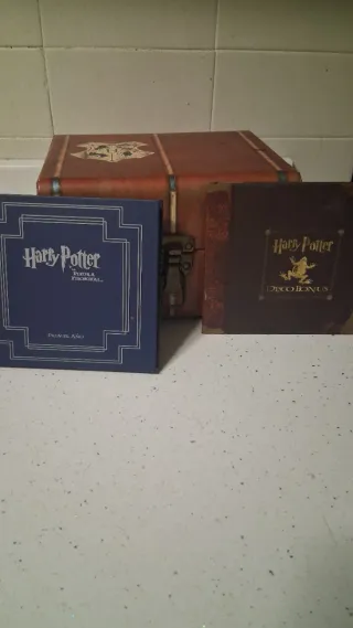 Cofre con peliculas Harry Potter DVD
