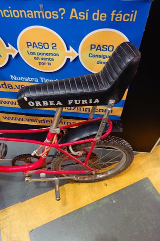 Bicicleta plegable Orbea Furia. Vintage.