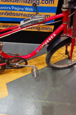 Bicicleta plegable Orbea Furia. Vintage.