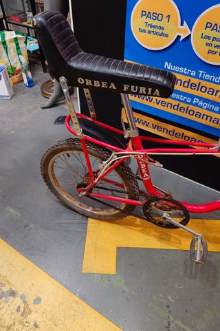 Bicicleta plegable Orbea Furia. Vintage.