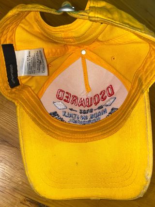Gorra DSQUARED2 Amarilla | Estampada