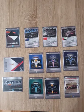 Cartas Topps Fórmula 1