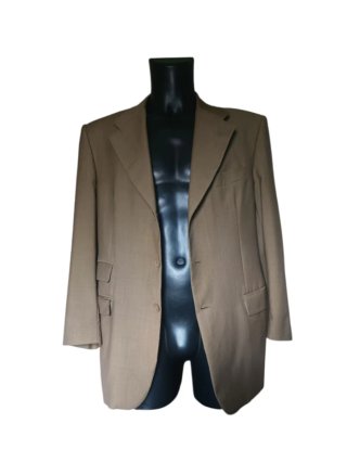 Giacca monopetto 3 bottoni Ugo Fabiani 52 drop 6R