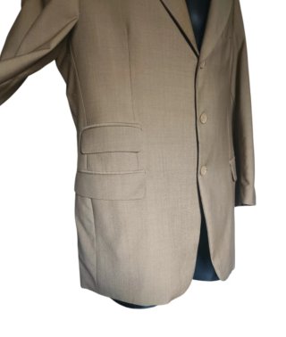 Giacca monopetto 3 bottoni Ugo Fabiani 52 drop 6R
