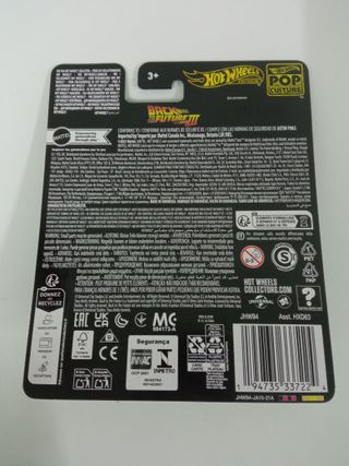 Hot Wheels Back to the Future III DeLorean