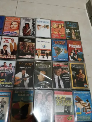 Lote 35 Cassettes Música Variada nueva