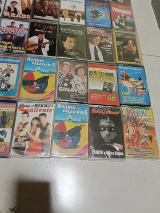 Lote 35 Cassettes Música Variada nueva