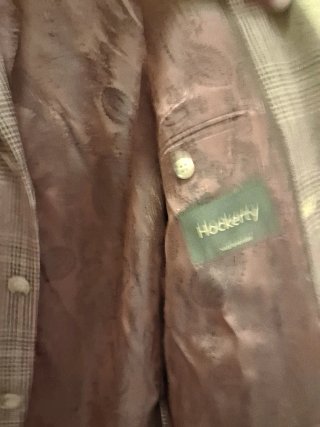 Americana hombre estampado cuadros