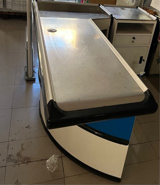 Cinta de mostrador de caja de supermercado