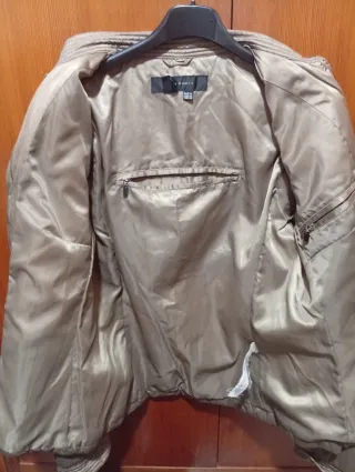 Chaqueta Zara Woman Talla M Dorada