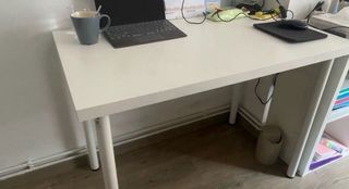 Mesa escritorio Linnmon Ikea blanca